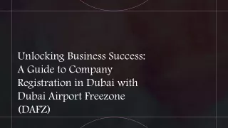 Company Registration in Dubai