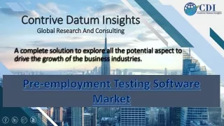 Pre-employment Testing Software Market Size, Share, & Trends Estimation Report