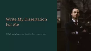 Write-My-Dissertation-For-Me in Phoenix,USA