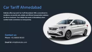 Car Tariff Ahmedabad, Best Car Rental Service in Ahmedabad