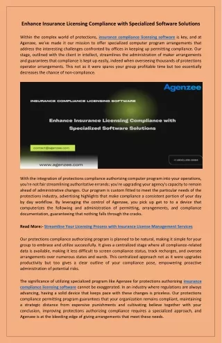 Insurance Licensing Compliance Software for Efficient Regulatory Management