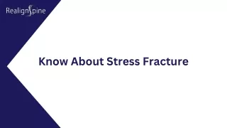 Know About Stress Fracture