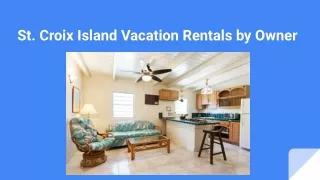 _St. Croix Island Vacation Rentals by Owner