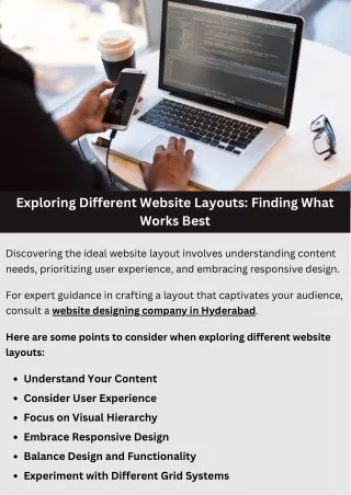 Exploring Different Website Layouts: Finding What Works Best