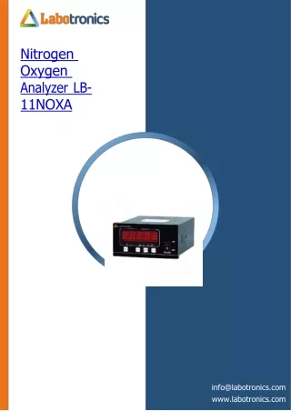 Nitrogen-Oxygen-Analyzer-LB-11NOXA