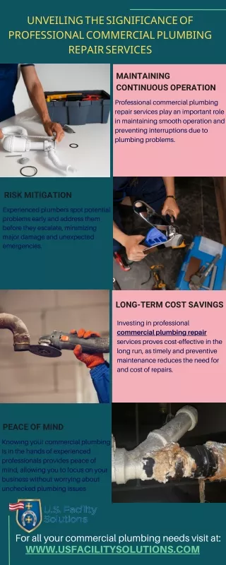 Unveiling the Significance of Professional Commercial Plumbing Repair Services