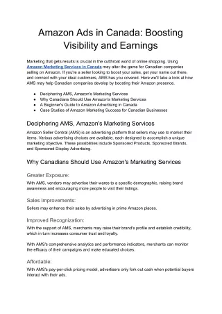 Amazon Ads in Canada_ Boosting Visibility and Earnings - Google Docs