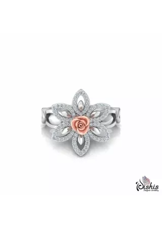 Piya Diamond Ring by Dishis Designer Jewellery.