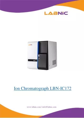 Ion-Chromatograph-LBN-IC172