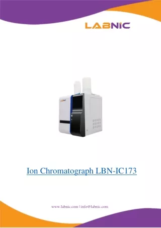 Ion-Chromatograph-LBN-IC173