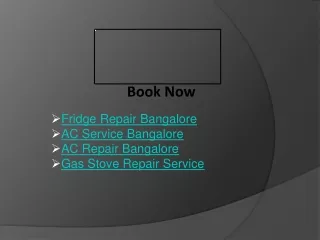 AC Repair Bangalore