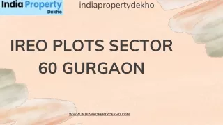 Ireo Plots in Gurgaon