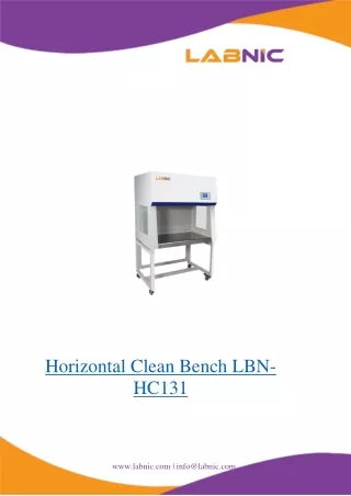 Horizontal-Clean-Bench-LBN-HC131