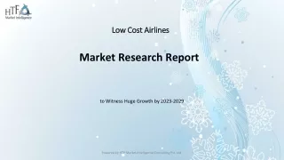 Low Cost Airlines Market Size & Growth Outlook 2024-2030