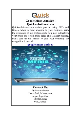 Google Maps And Seo Quickwebsiteseo.com.pdf1