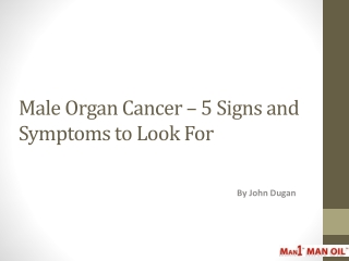 Male Organ Cancer