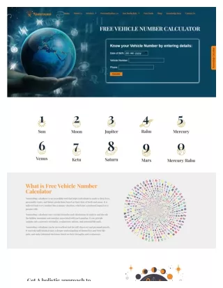 Decode Your Journey Vehicle Number Numerology Calculator  Numrovani