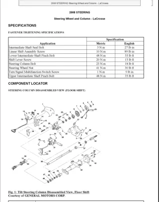 2005 Buick Lacrosse Service Repair Manual