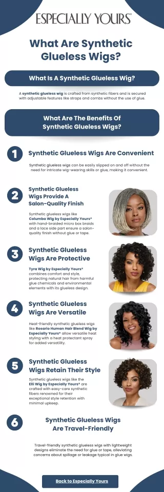 What Are Synthetic Glueless Wigs?