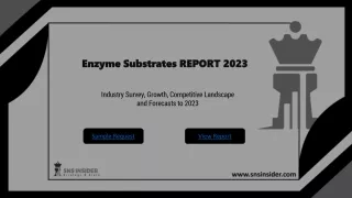 Enzyme Substrates Market Size was valued at USD 15.37 billion in 2022