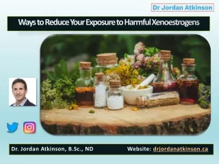 Ways to Reduce Your Exposure to Harmful Xenoestrogens