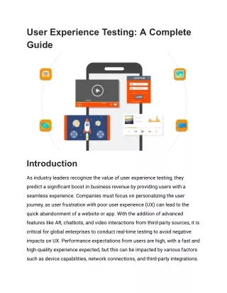 User Experience Testing_ A Complete Guide