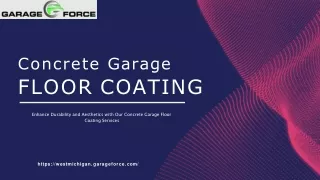 Concrete Garage Floor Coating