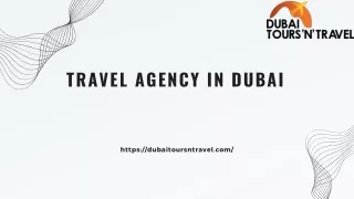 Travel Agency in Dubai