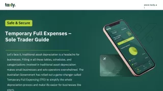 Temporary Full Expenses – Sole Trader Guide