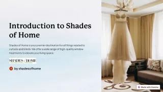 Experience Convenience with Automatic Blinds in Toronto at ShadesOfHome