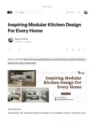 Inspiring Modular Kitchen Design For Every Home