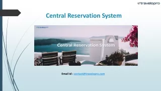 Central Reservation System