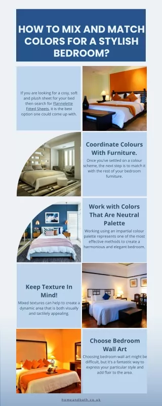 How To Mix And Match Colors For A Stylish Bedroom