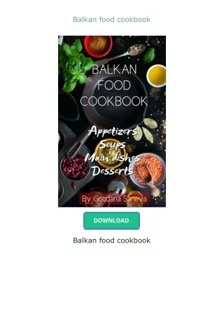 Balkan-food-cookbook