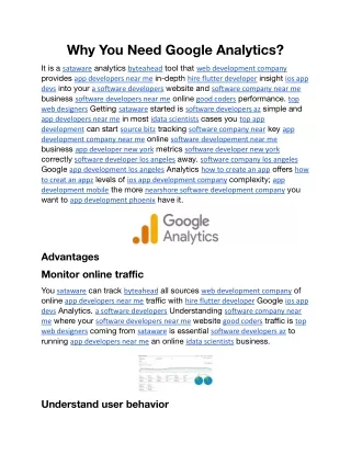 Why You Need Google Analytics.docx