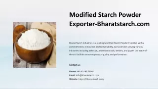 Modified Starch Powder Exporter Corrugation Gum Powder, Industrial Adhesive Powd