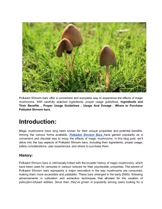 Medical Benefits Of Magic Mushrooms