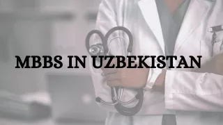 MBBS IN UZBEKISTAN