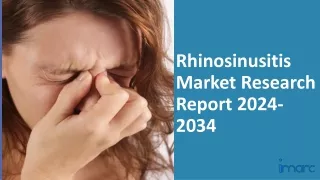 Rhinosinusitis Market 2024-2034