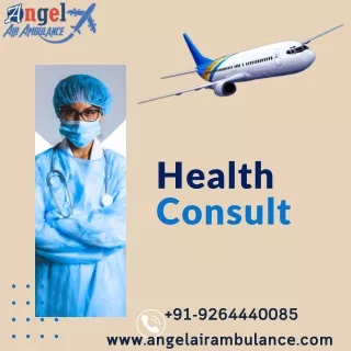 Angel Air Ambulance Service in indore And Gorakhpur