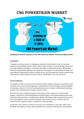 CNG POWERTRAIN MARKET