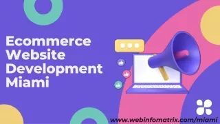 ecommerce website development miami