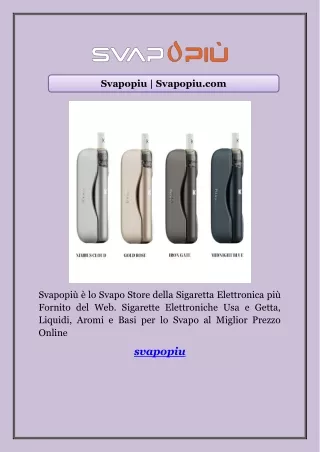 Svapopiu | Svapopiu.com