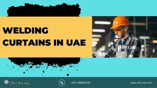 welding curtains in uae pdf