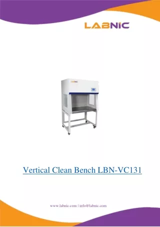 Vertical-Clean-Bench-LBN-VC131