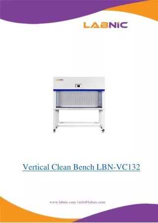 Vertical-Clean-Bench-LBN-VC132