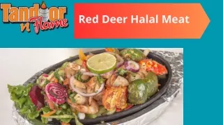 Red Deer Halal Meat