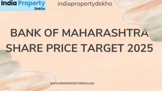 bank of maharashtra share price target 2025