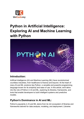 Python in Artificial Intelligence_ Exploring AI and Machine Learning with Python (1)