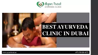 BEST AYURVEDA CLINIC IN DUBAI